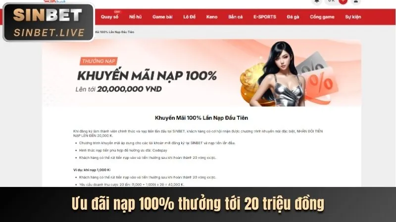 Khuyến mãi chào mừng thành viên mới Tài Xỉu